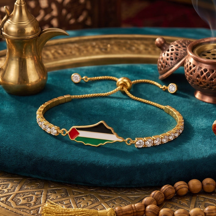 Qalbiya  Glow Tennis Bracelet