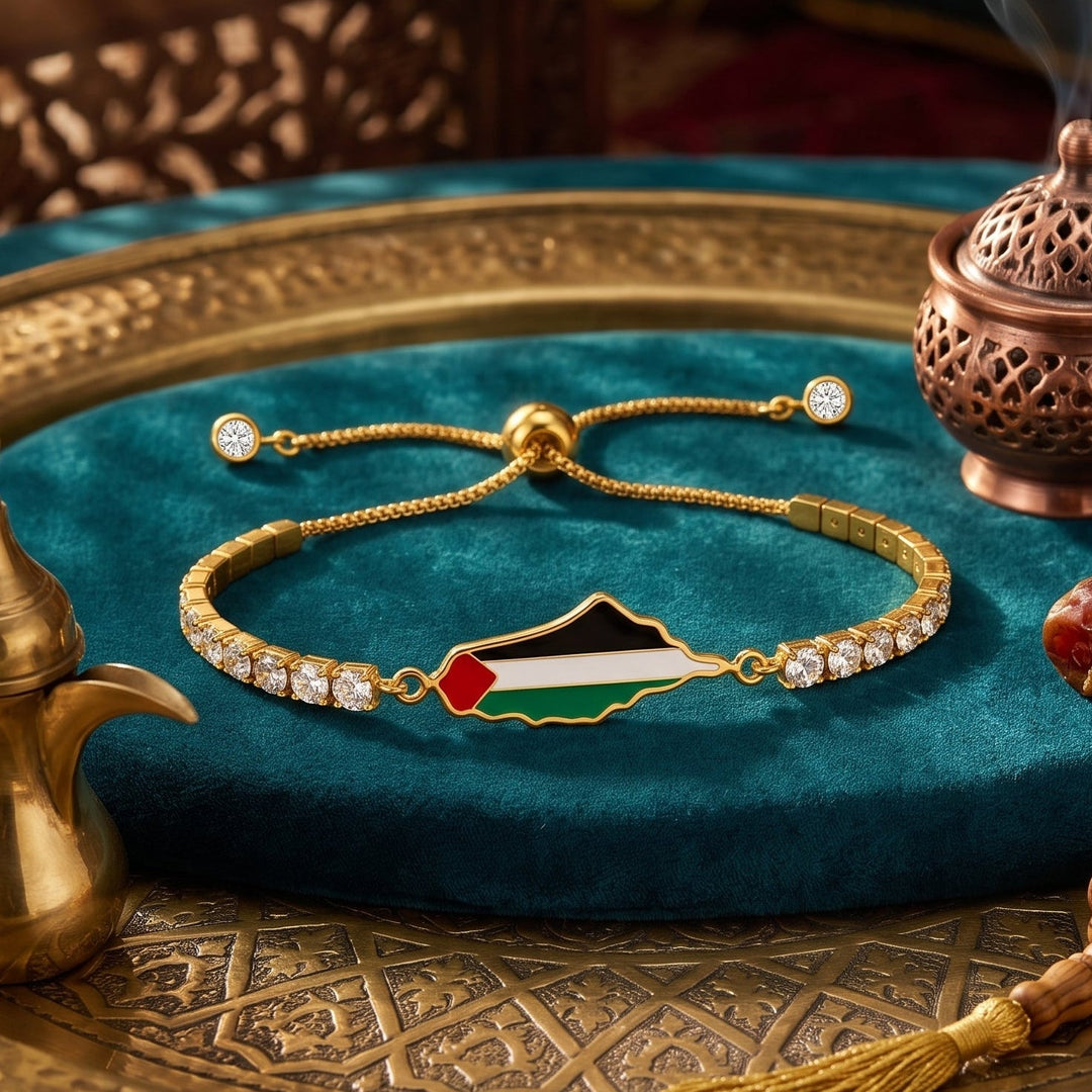 Qalbiya  Glow Tennis Bracelet