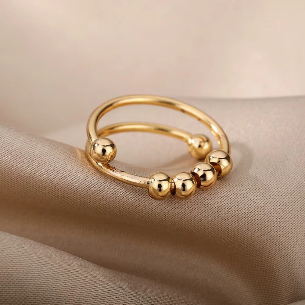 Qalbiya Ameen Spinner Ring