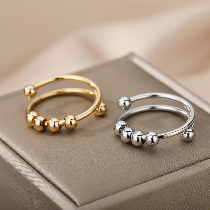 Qalbiya Ameen Spinner Ring