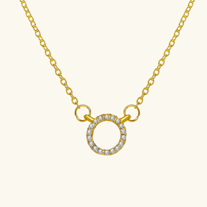 Qalbiya Rahma Circle Necklace