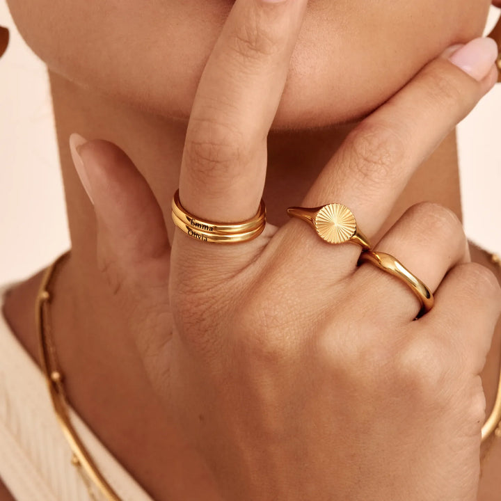 Bague Personnalisée Prénom – Élégance
