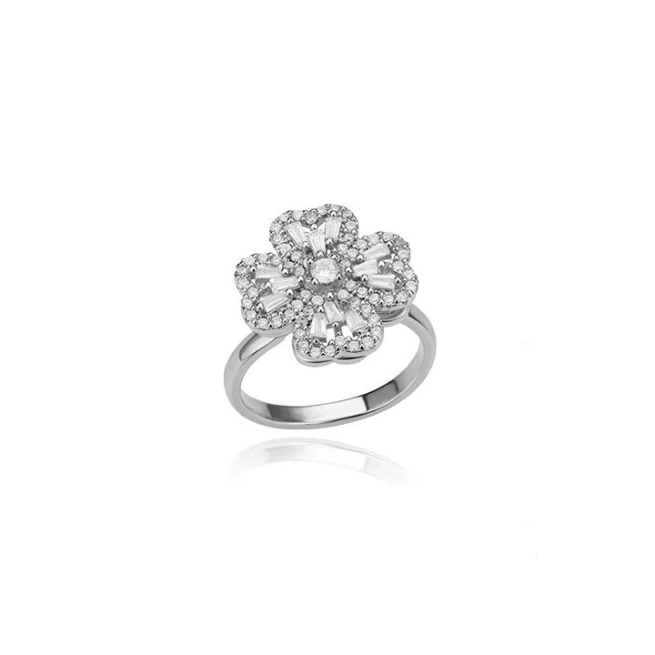Qalbiya Aisha Clover Ring